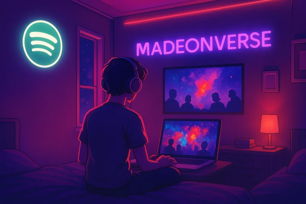 Madeonverse Spotify Bedroom