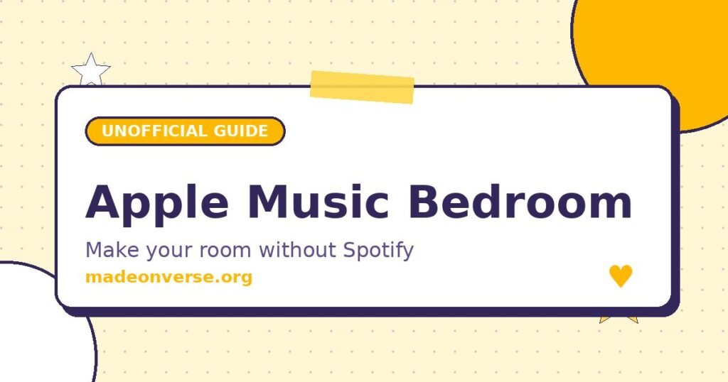 apple music internet bedroom
