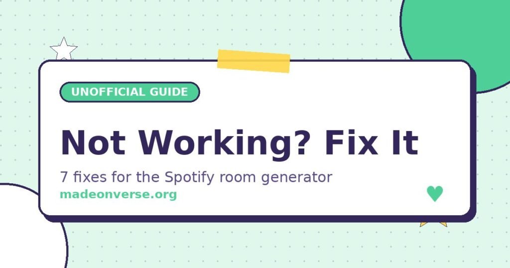 madeonverse not working
