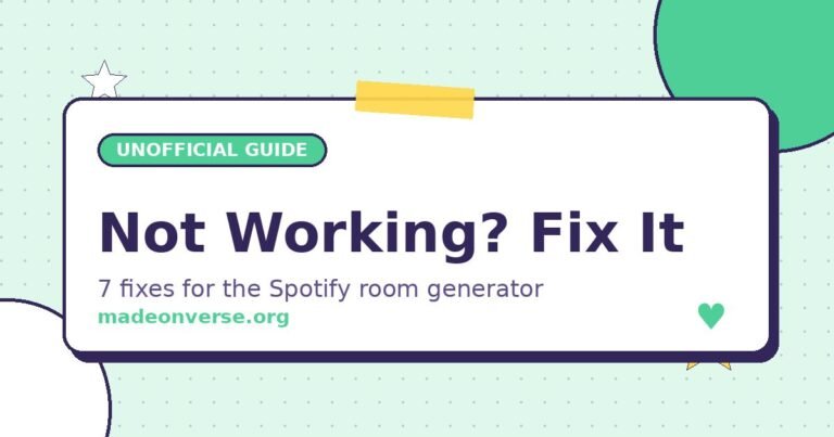 madeonverse not working